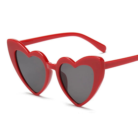 Red Love Heart Sunglasses