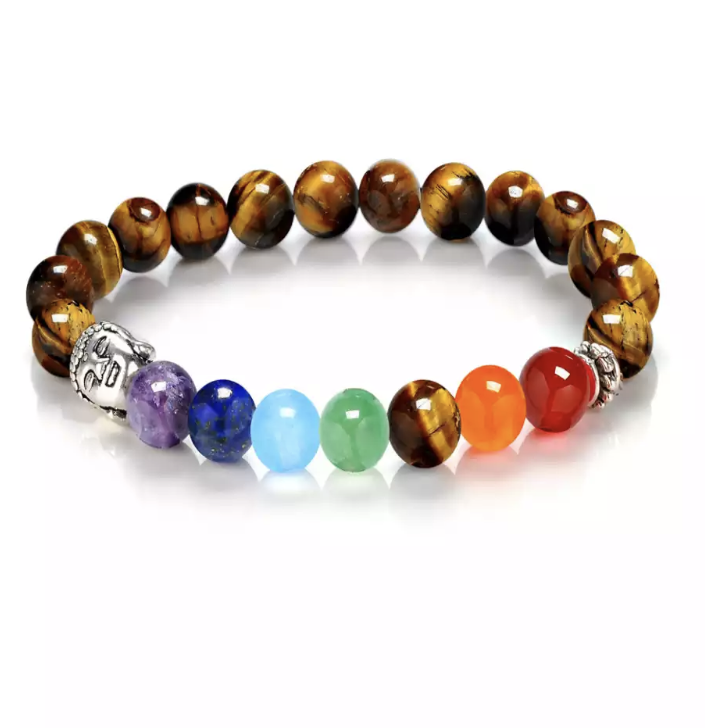 Tigers eye Buddha bracelet