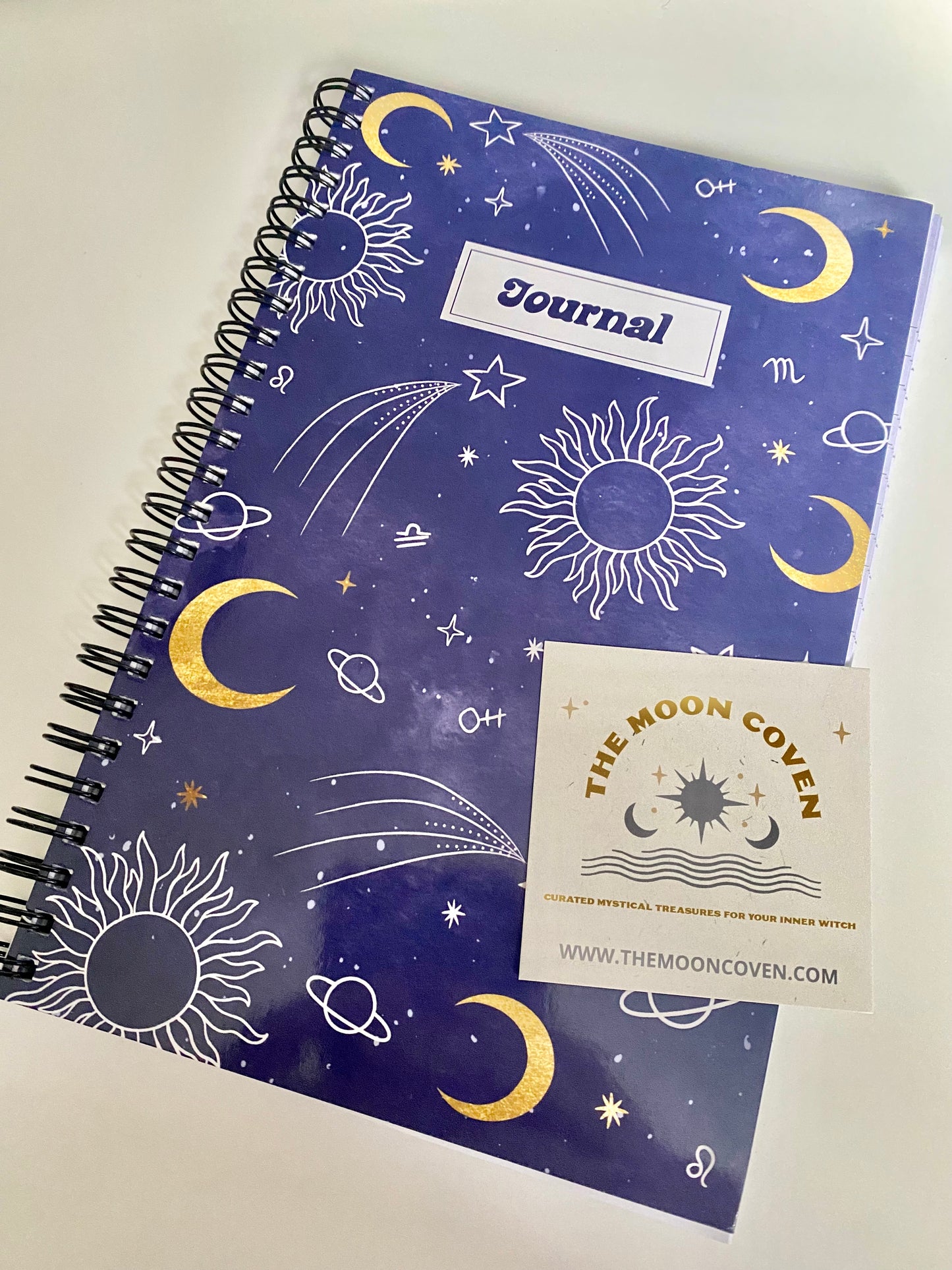 The Moon Coven constellation journal notebook